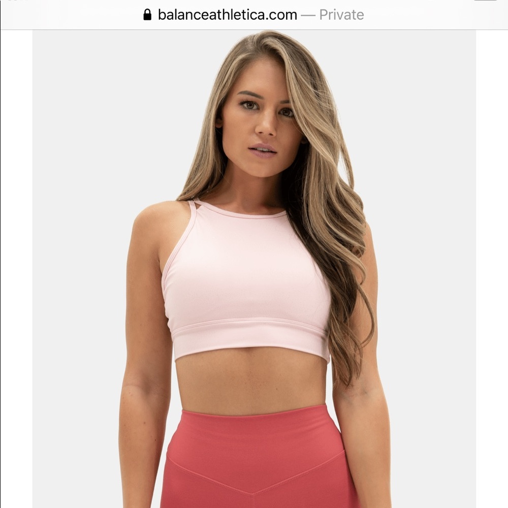 Balance Athletica Unity Bra Blush Size S New